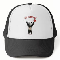 Go Panda Ping Pong Trucker Hats