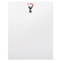 Go Panda Ping Pong Letterhead Template