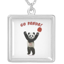 Go Panda Ping Pong Pendants