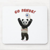 Go Panda Racquetball Mouse Mat