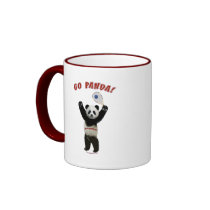 Go Panda Racquetball Mug