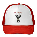 Go Panda Racquetball Trucker Hats