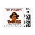 GO PIRATES 3 postage