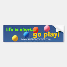 go play - Customized Bumper Stickers