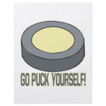 Go Puck Yourself Flyer Design