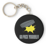 Go Puck Yourself keychains