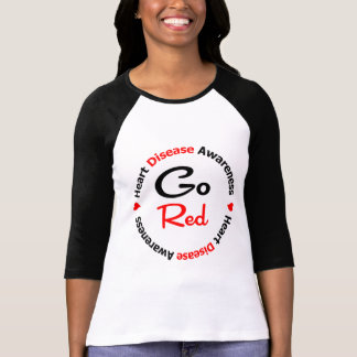 go red t shirts