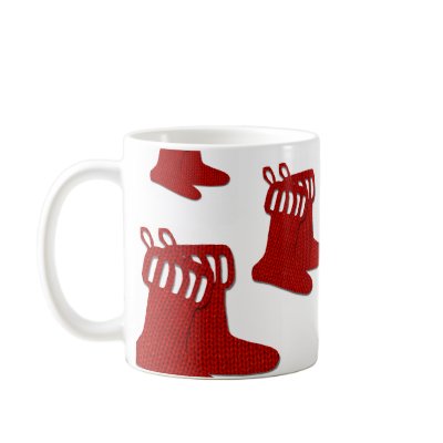 Go Red Stockings! Coffee Mugs by litabug