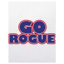 Go Rogue Personalized Letterhead