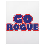 Go Rogue Personalized Letterhead