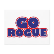 Go Rogue postcards