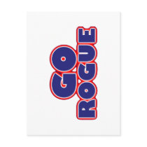 Go Rogue postcards