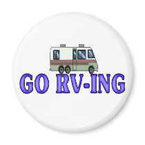 GO RV-ING FRIDGE MAGNET