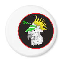 Go S. Cockatoo Refrigerator Magnet