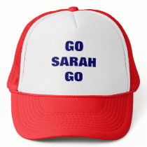 GO SARAH GO hats by SupportForSarah GO SARAH GO hats