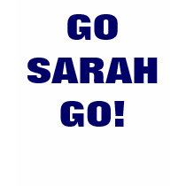 GO SARAH GO! t-shirts by SupportForSarah GO SARAH GO! t-shirts