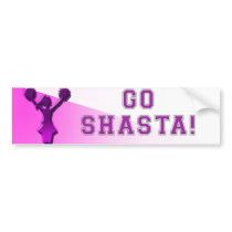 Go Shasta! bumper stickers