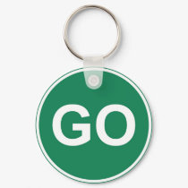 GO Sign keychains by prawny GO Sign keychains