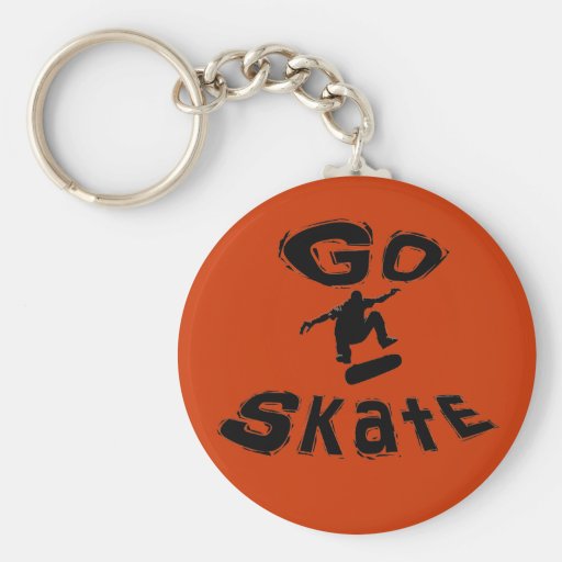 Go Skate Keychain