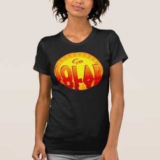Go Solar Energy Slogan T-shirt
