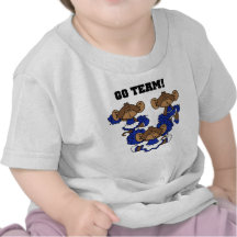 Go Team Blue and White T-shirts and Gifts