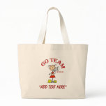 Go Team Cheerleader bags
