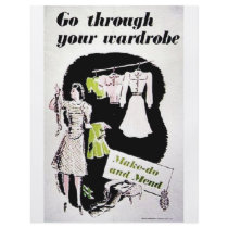 Go Through Your Wardrobe flyers by ww2posters Go Through Your Wardrobe flyers