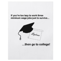 Go to college flyers