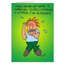 Go to pieces card