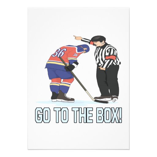 Go To The Box Custom Invitation