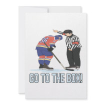 Go To The Box Custom Invitation