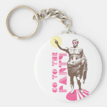 party, beer, funny, friday, vintage, keychain, beer pong, cool, fun, go to the party, Chaveiro com design gráfico personalizado