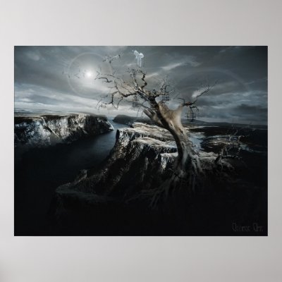 Go toward the light,  neosurrealism poster print by artsgrie