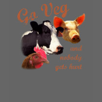 Go Veg t-shirts