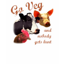 Go Veg t-shirts by beverlytazangel Go Veg t-shirts