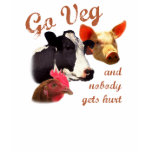 Go Veg t-shirts