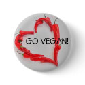 Go Vegan! buttons