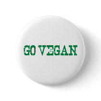 Go Vegan buttons by worldsfair Go Vegan buttons