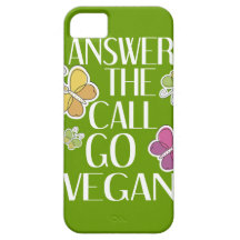 Go Vegan iPhone iPhone 5 Cover