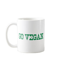 Go Vegan Coffee Mugs