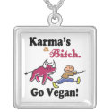 Go Vegan jewelry