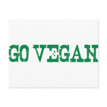 Go Vegan Postcards