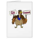 Go Vegan - Talking Turkey Greeting Cards