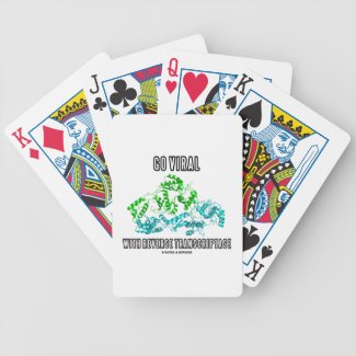 Go Viral With Reverse Transcriptase Bicycle Poker Cards