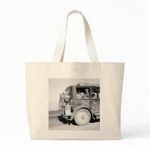 Go West Young Family, 1936 Canvas Bags