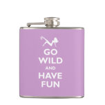 Go Wild and Have Fun Flasks