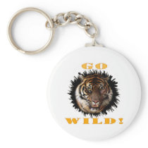 Go Wild Tiger Key Chain