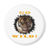 Go Wild Tiger Magnet