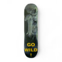 GO WILD! WILD HORSE SKATEBOARD! by BETSgallery GO WILD! WILD HORSE SKATEBOARD!