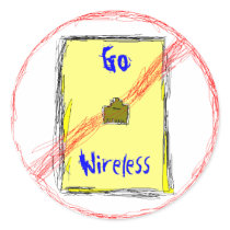 Go Wireless stickers